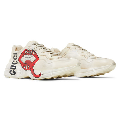Кроссовки Gucci Rhyton Mouth 552089-A9L00-9522 (Бежевый) - фото 2 