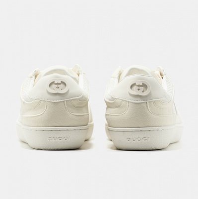 Кеды Gucci Screener GG White Monochrome (Белый) - фото 4 