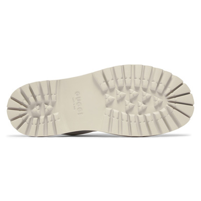 Мюлі Gucci Slip On Cut Out Monogram - Mystic White 655517-JFB00-9022 (Бежевий) - фото 6 