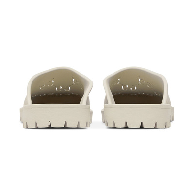 Мюлі Gucci Slip On Cut Out Monogram - Mystic White 655517-JFB00-9022 (Бежевий) - фото 5 