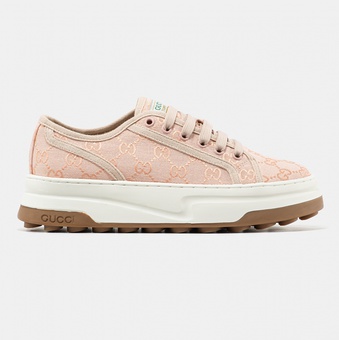 Кеди Gucci Tennis 1977 GG Monogram Pink