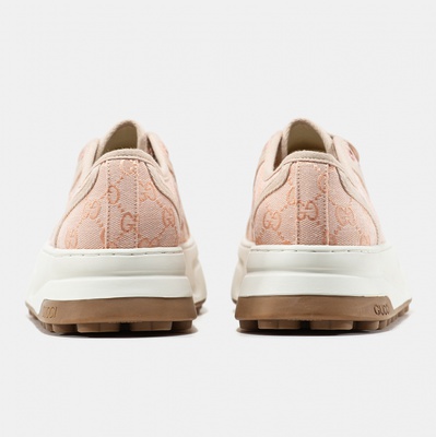 Кроссовки Gucci Tennis 1977 GG Monogram Pink (Розовый) - фото 5 