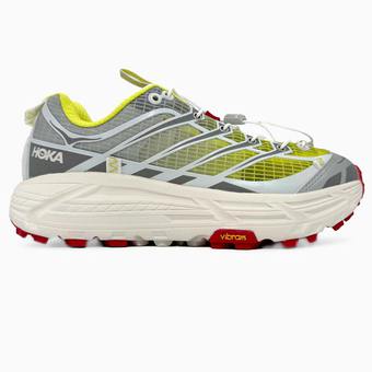 Кроссовки Hoka x Nicole McLaughlin Mafate Three2 White Lime Red