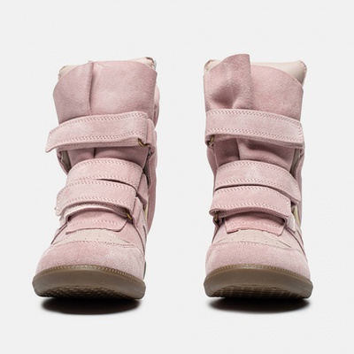 Кросівки Isabel Marant Bekett Pink на танкетці (Рожевий) - фото 4 
