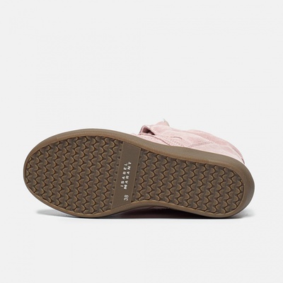 Кросівки Isabel Marant Bekett Pink на танкетці (Рожевий) - фото 6 