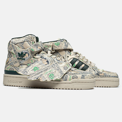 Кросівки Jeremy Scott x adidas Forum Wings 1.0 Money Q46154 (Зелений) - фото 2 