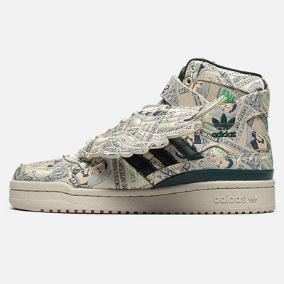 Кросівки Jeremy Scott x adidas Forum Wings 1.0 Money Q46154 (Зелений) - фото 4 