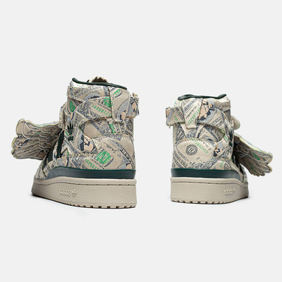 Кросівки Jeremy Scott x adidas Forum Wings 1.0 Money Q46154 (Зелений) - фото 5 