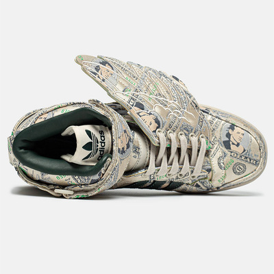 Кросівки Jeremy Scott x adidas Forum Wings 1.0 Money Q46154 (Зелений) - фото 3 