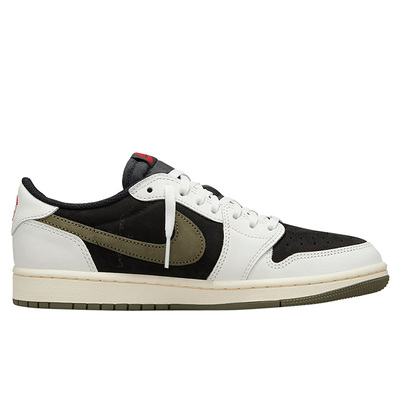 Кросівки Air Jordan 1 Low x Travis Scott 'Olive' DZ4137-106 (Хакі) - фото 3 