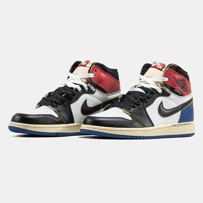 Кросівки Jordan 1 Retro High OG SP Fragment x Union LA Varsity Red Sport Royal IO7847-002 (Білий) - фото 2 