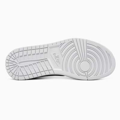 Кросівки Jordan 1 Retro Low Triple White Tumbled Leather 553558-130 (Білий) - фото 6 