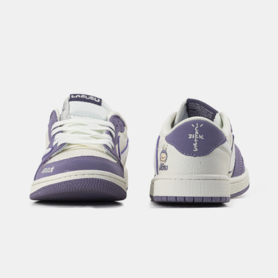 Кросівки Jordan 1 Retro Low x Travis Scott x Labubu Purple (Фіолетовий) - фото 5 