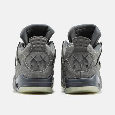 Кросівки Air Jordan 4 Retro Kaws Grey 930155-003 (Сірий) - фото 5 