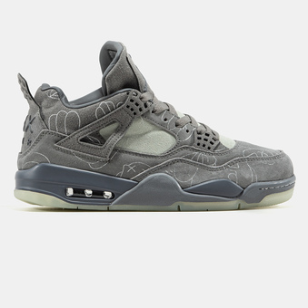 Кросівки Air Jordan 4 Retro Kaws Grey
