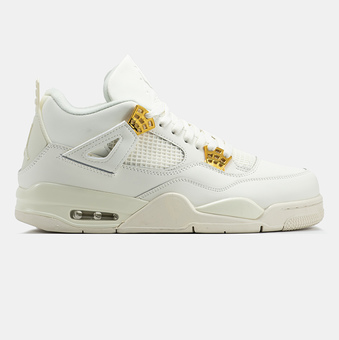 Кроссовки Air Jordan 4 Retro Metallic Gold