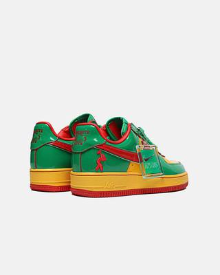 Кроссовки Lil Yachty x Air Force 1 Low ‘Concrete Boys-Lucky Green’ (Желтый) - фото 4 