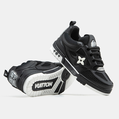 Кросівки Louis Vuitton Skate Black White (Чорний) - фото 4 