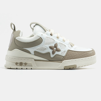 Кроссовки Louis Vuitton Skate Light Brown Calfskin