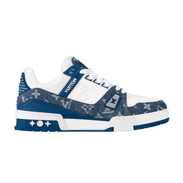 Кроссовки Louis Vuitton Trainer 'Monogram Denim - Light Blue' (1AC2AN)