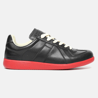 Кеди Maison Margiela 22 Replica Low Top Black Red