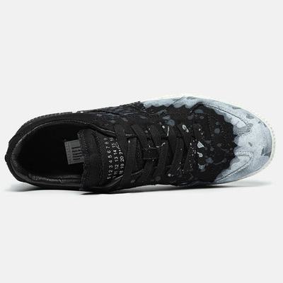 Кеди Maison Margiela Replica Black White Paint (Чорний) - фото 3 