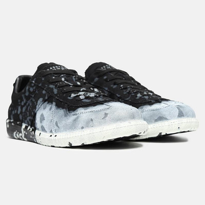 Кеди Maison Margiela Replica Black White Paint (Чорний) - фото 2 