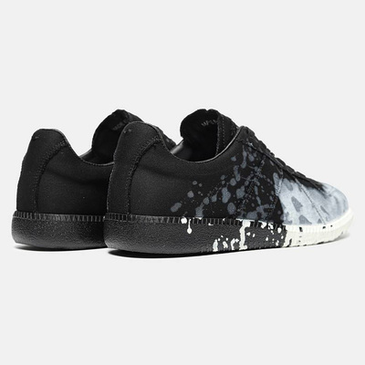 Кеди Maison Margiela Replica Black White Paint (Чорний) - фото 4 