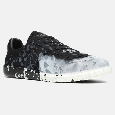 Кеди Maison Margiela Replica Black White Paint (Чорний) - фото 5 