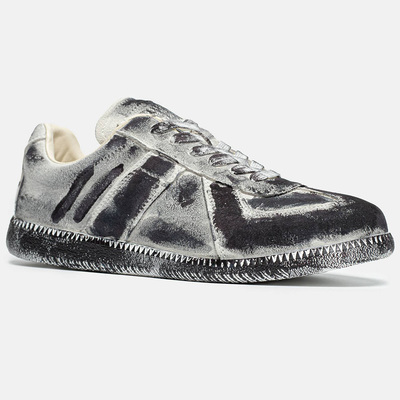 Кеди Maison Margiela Replica Grafit Paint (Чорний) - фото 4 