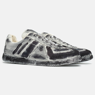 Кеди Maison Margiela Replica Grafit Paint (Чорний) - фото 2 