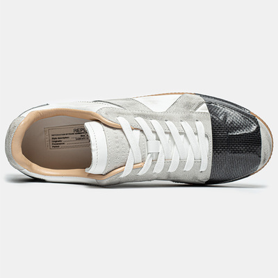 Кеди Maison Margiela Taped Replica Low Top Off White/Black S57WS0524P7569 H1937 (Білий) - фото 3 