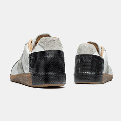 Кеди Maison Margiela Taped Replica Low Top Off White/Black S57WS0524P7569 H1937 (Білий) - фото 5 