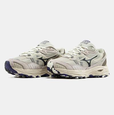 Кросівки Mizuno Racer ADV Beige Purple (Бежевий) - фото 2 