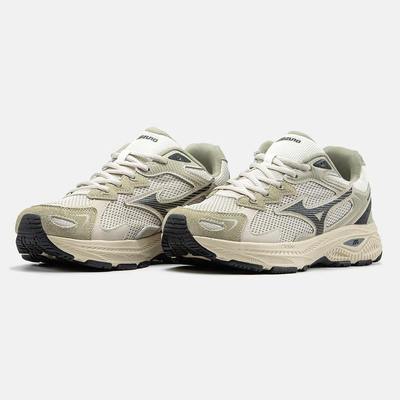 Кросівки Mizuno Wave Rider S Beige Grey Black (Бежевий) - фото 2 