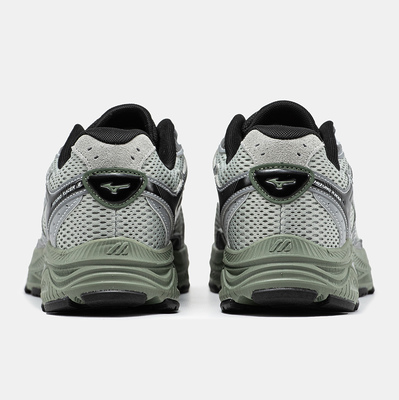 Кросівки Mizuno Wave Rider S Grey Green Black (Зелений) - фото 5 