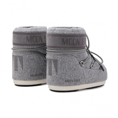 Черевики Moon Boot Icon Low Felt Grey (Сірий) - фото 3 