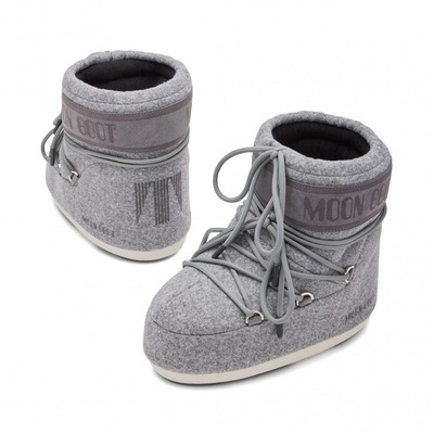 Черевики Moon Boot Icon Low Felt Grey (Сірий) - фото 2 