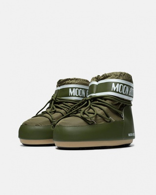 Черевики Moon Boot Tecnica Icon low Nylon Khaki (Хакі) - фото 4 