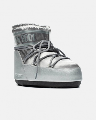 Черевики Moon Boot Tecnica Icon low Nylon Silver (Сірий) - фото 2 