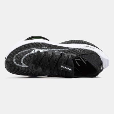 Кросівки Мужские кроссовки Nike Air Zoom Alphafly Next 2 Black White (Чорний) - фото 3 