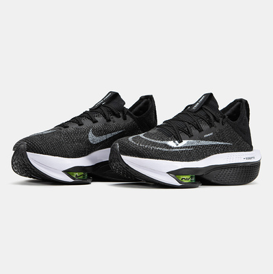 Кросівки Мужские кроссовки Nike Air Zoom Alphafly Next 2 Black White (Чорний) - фото 2 