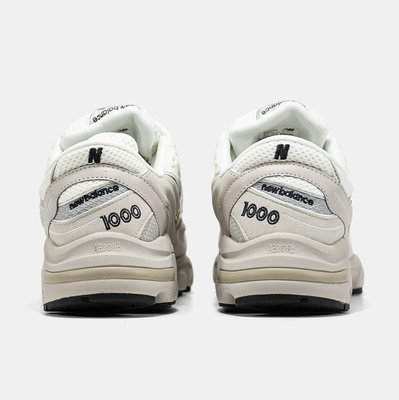 Кроссовки New Balance 1000 White Cream Grey (Белый) - фото 5 