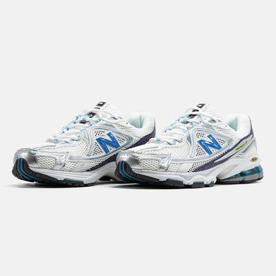 Кроссовки New Balance 1064 White Blue Silver (Белый) - фото 2 