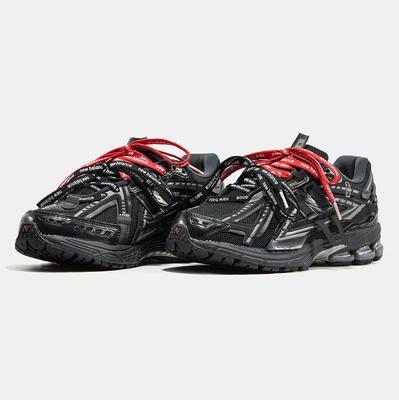 Кросівки New Balance 1906A Black Silver Red Laces (Чорний) - фото 2 