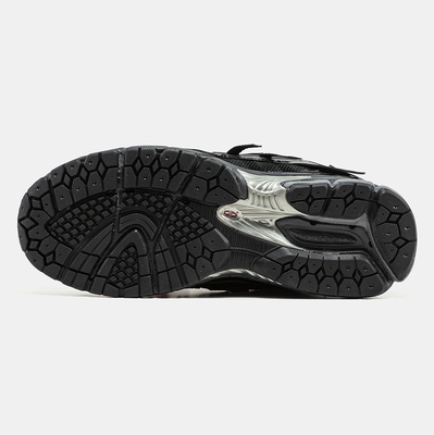 Кросівки New Balance 1906A Black Silver Red Laces (Чорний) - фото 6 