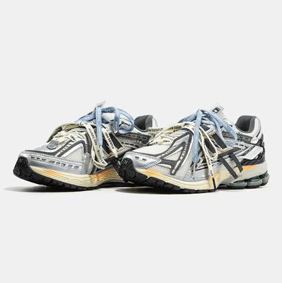 Кроссовки New Balance 1906A Cream Grey Dual Laces (Серый) - фото 2 