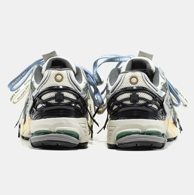 Кроссовки New Balance 1906A Cream Grey Dual Laces (Серый) - фото 5 