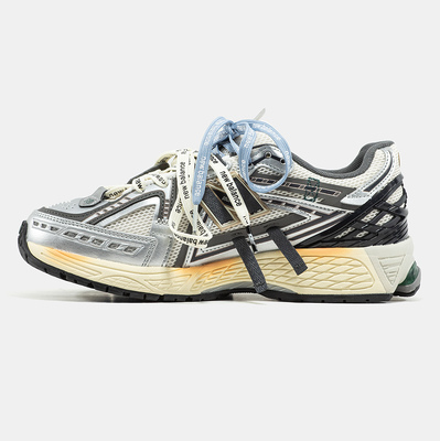 Кроссовки New Balance 1906A Cream Grey Dual Laces (Серый) - фото 4 