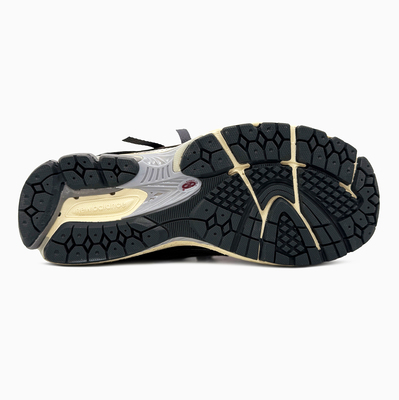 Кроссовки New Balance 1906A Grey Burgundy Extreme Laces (Серый) - фото 6 